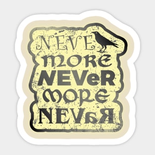 Never More Sticker